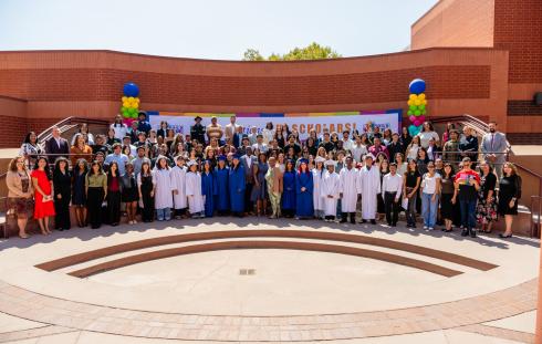 group photo of scholars